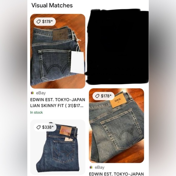 Edwin Tokoyo Japan Light Wash Skinny Denim Jeans - Picture 11 of 11